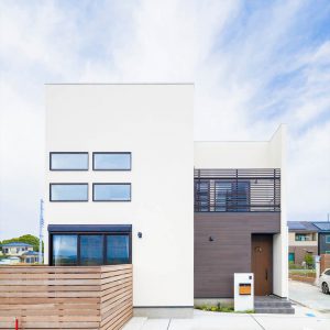 箱型のおしゃれな家