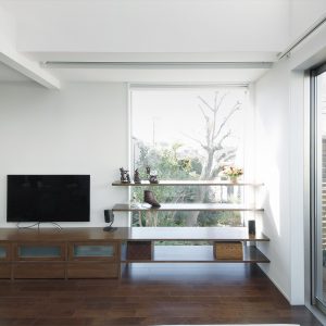 シンプルなリビング