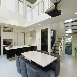 高級感のある吹き抜け